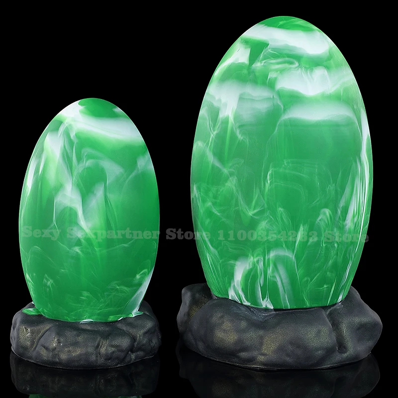 Enorme 13 cm siliconen drakenei anaalplug, grote buttplug dilator, anaaldildo, prostaatmassage seksspeeltje, seksspeeltje voor volwassenen, sexy speeltje, zachte anaalkralen_voghion.com