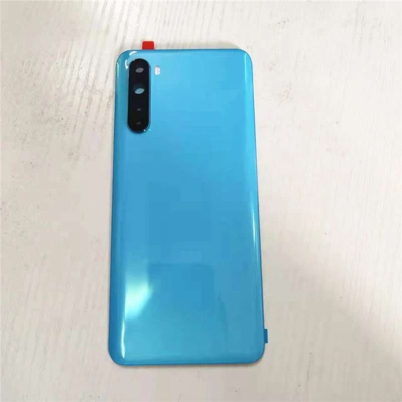 Cubierta de batería trasera para OnePlus Nord, cristal trasero para One plus Nord 5G, carcasa con lente de cámara, novedad