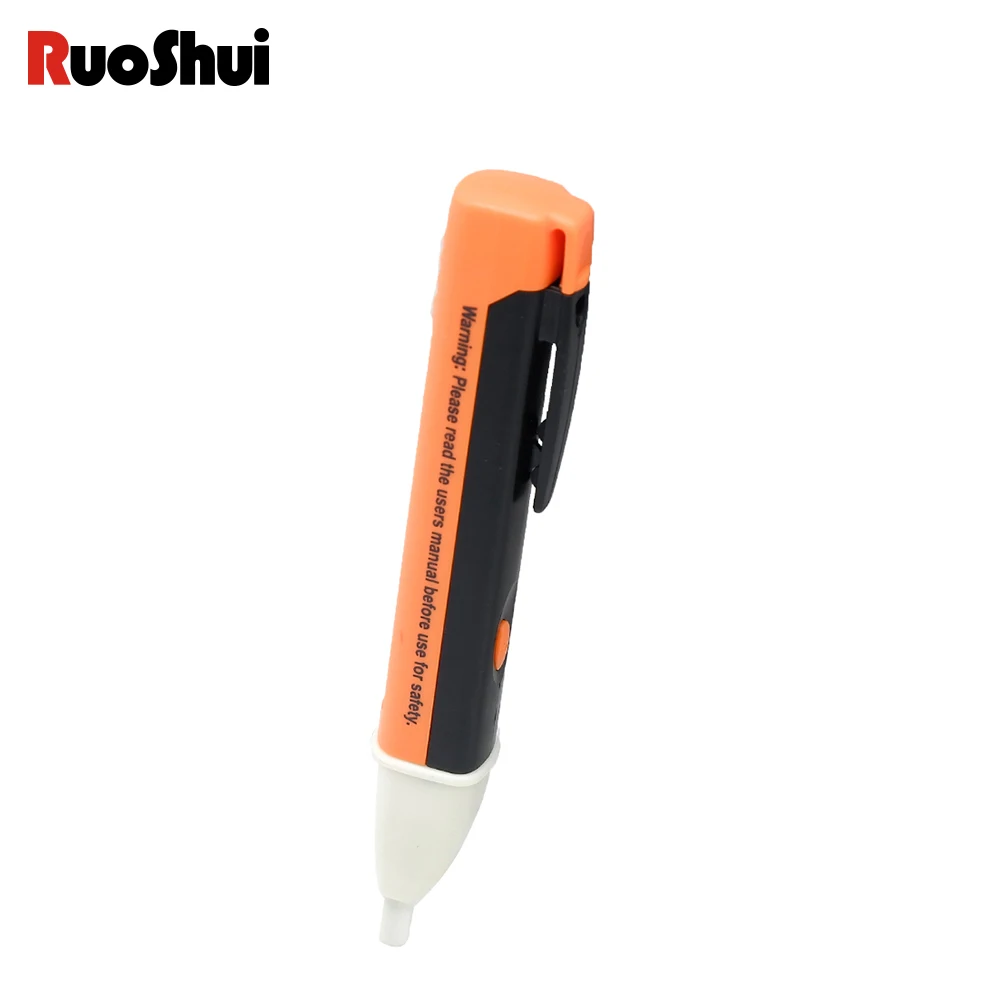 RuoShui Sensor Tester Pen Electric Indicator Non-Contact Socket Wall AC Power Outlet Voltage Detector LED Light AC 90-1000V Tool