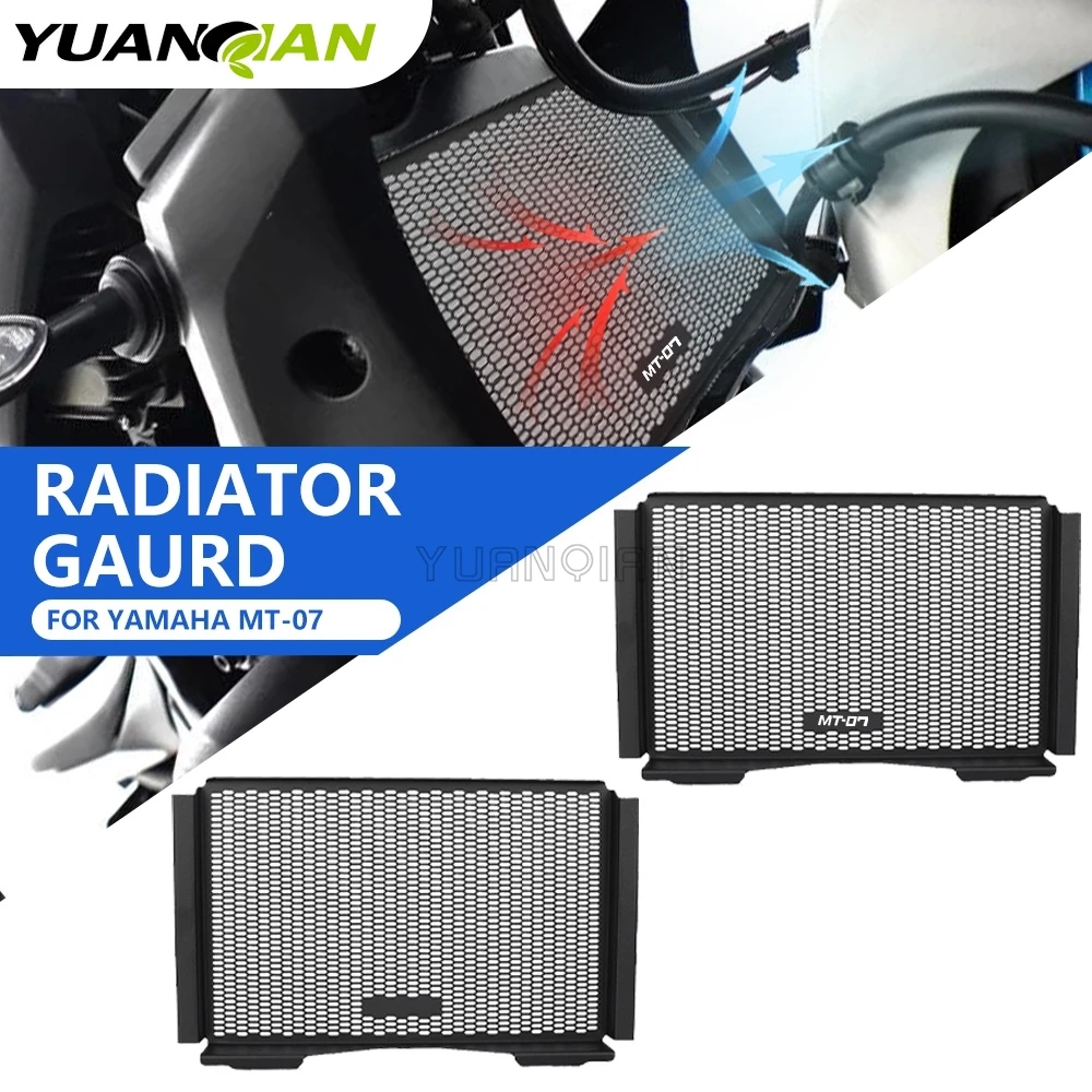 

NEW Motorcycle MT07 FOR YAMAHA MT-07 / Y-AMT 2025-2026-2027 Radiator Grille Guard Grill Cover Water Tank Protection Accessories