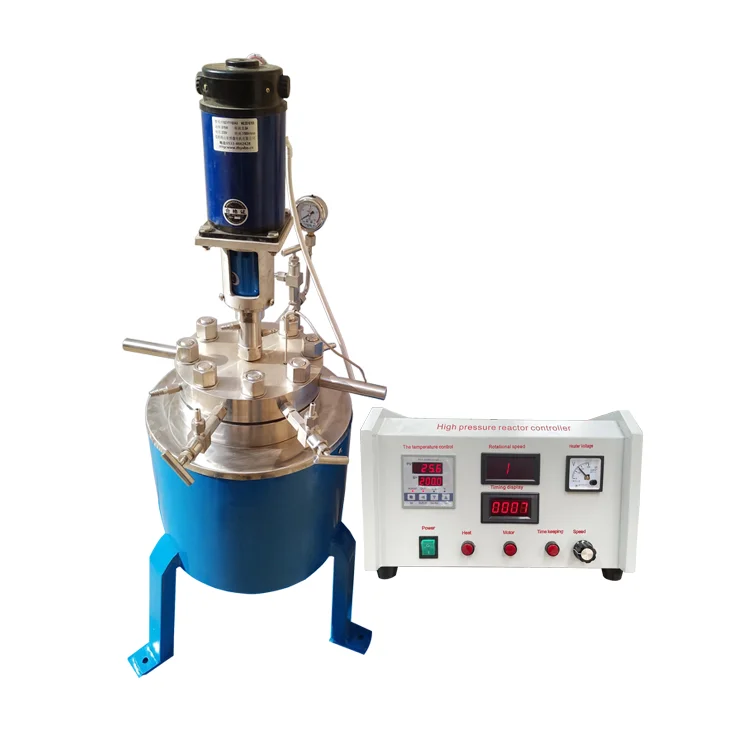 

Chemical Reactor High Pressure Laboratory Reactor Chemical Research Stainless Steel Motor Digital Display Provided 220v 75 Lab