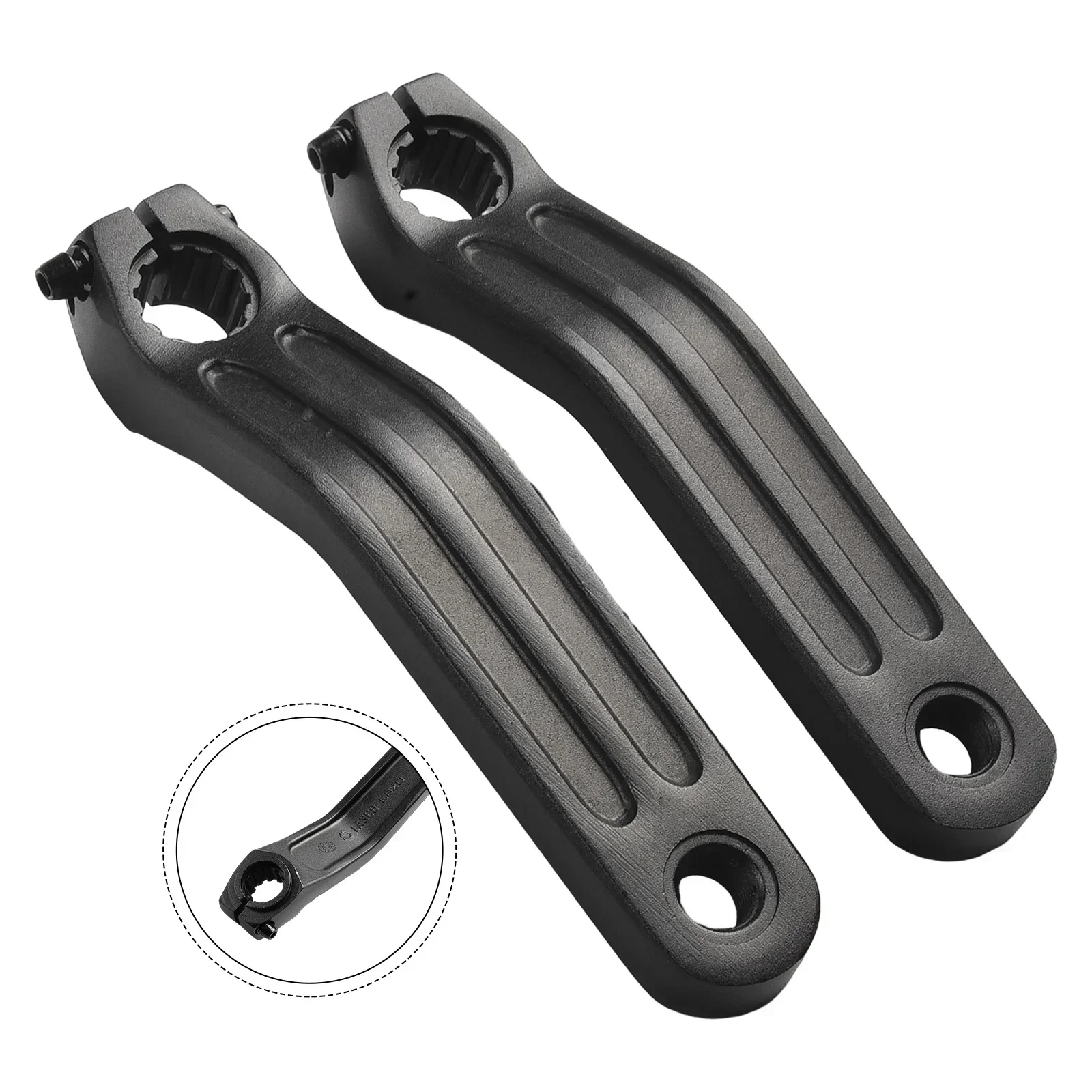 Enhance Your Riding Experience with Premium 152mm Cranks Compatible with For Bafang MidDrive M400 M510 M560 M800