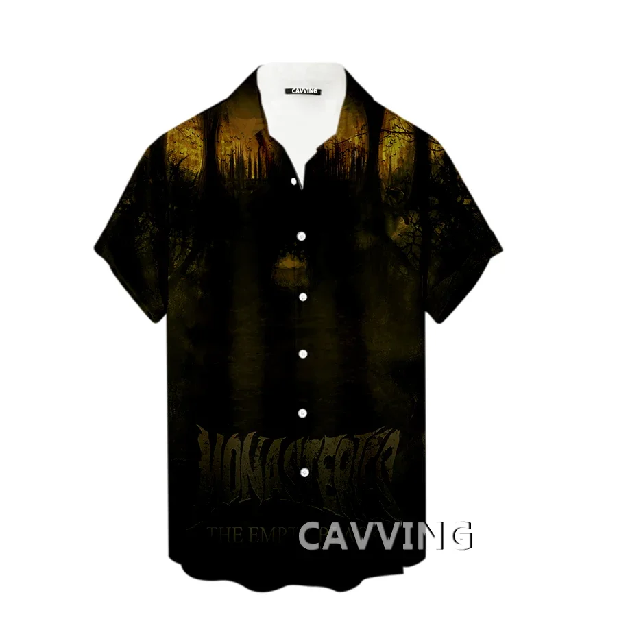 

CAVVING 3D Printed MONASTERIES Band Fashion Casual Shirts Men's /Women's Short Sleeves Loose Breathable Shirts