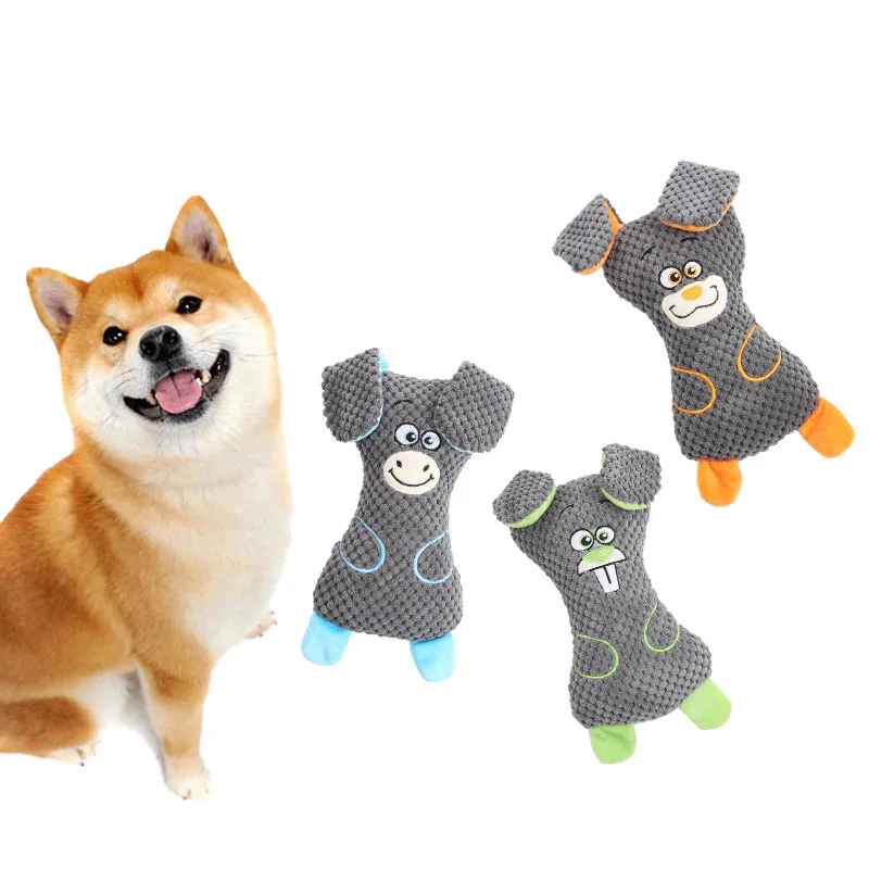 Cute Shape Dog Toys Plush Dog Chew Toy Durable Dog Toys