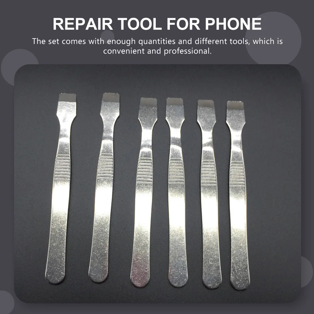 

5Pcs Mobile Scraper High Hardness Stainless Steel Tools Lightweight Durable AntiCorrosion LongHandle Electronics