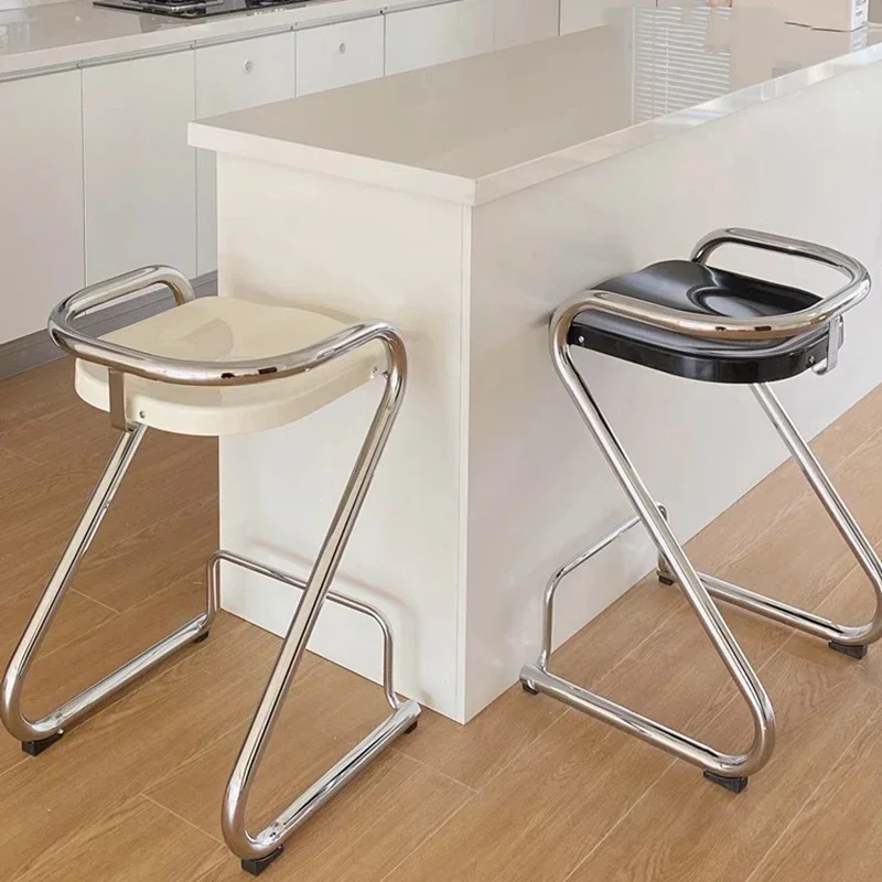 Plastic Nordic Bar Chair Modern Minimalist Barstool European Bar Stool White Wrought Taburetes Altos Furniture Free Shipping