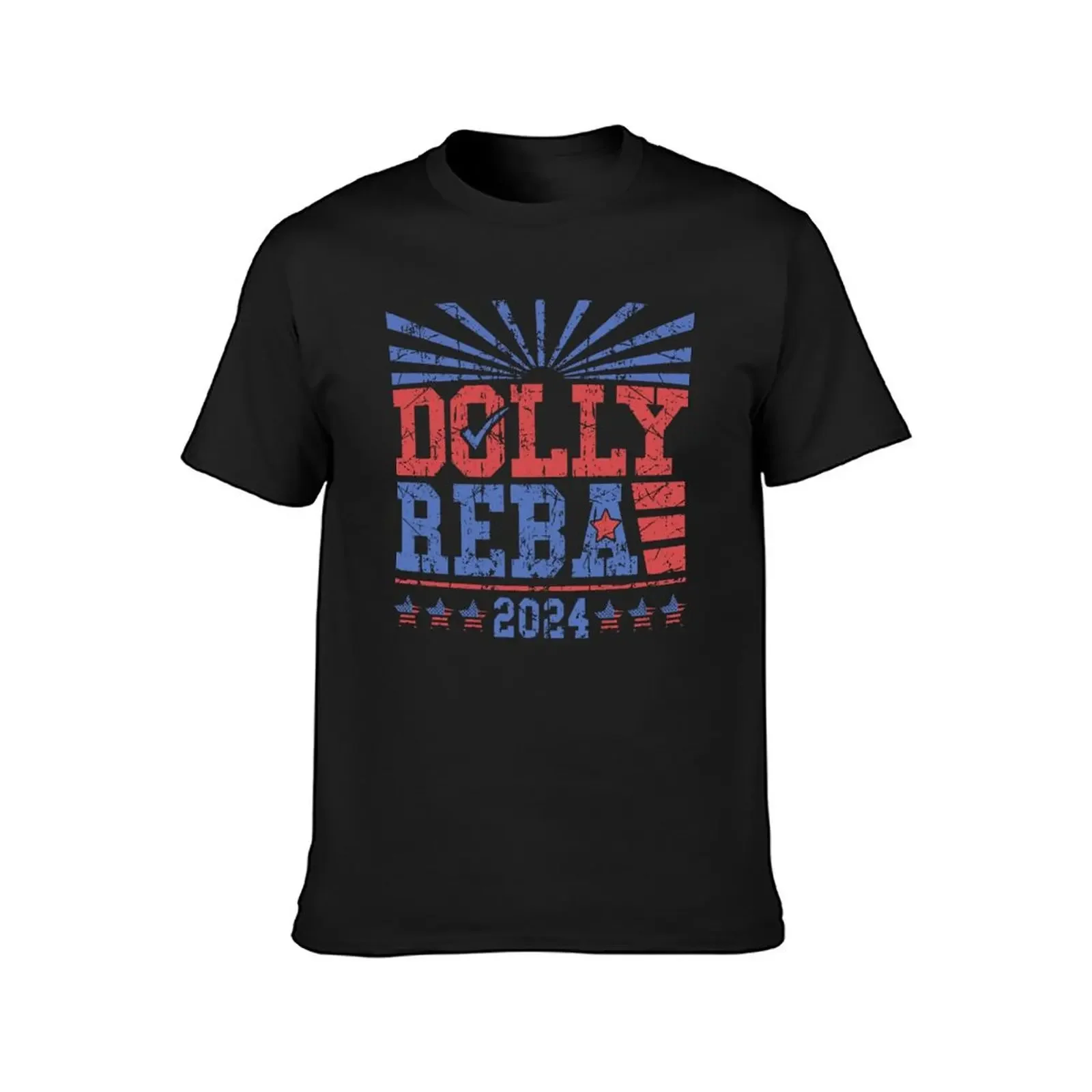 Dolly Reba เสื้อวินเทจ2024, เสื้อเลือกตั้งตลก, เสื้อ4th ของ july, เสื้อเพลงประเทศเสื้อยืดเสื้อยืดกราฟิกสำหรับผู้ชาย