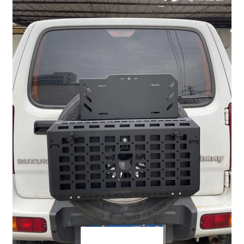 Off-Road Spare Tire Mount Folding Table for  Jimny - New/Old 3-Door 5-Door One-Click Storage Camping Workstationcustom