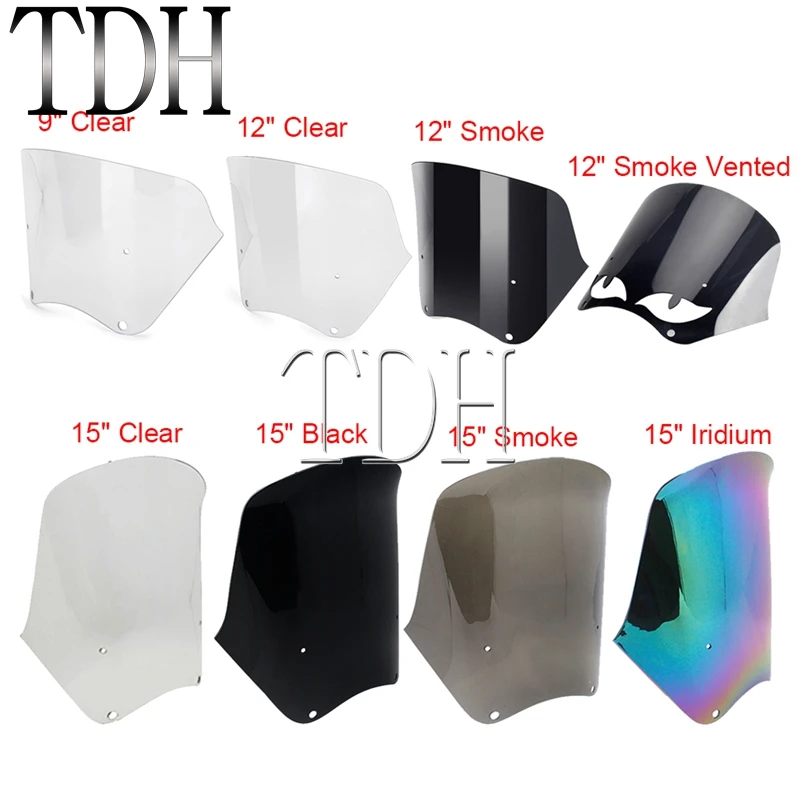 Front Fairing Headlight Bracket Combo Kit Windshield For Baja Designs LP6 Light For Harley Softail Fat Bob FXFB 114 FXFBS 18-25 view 3