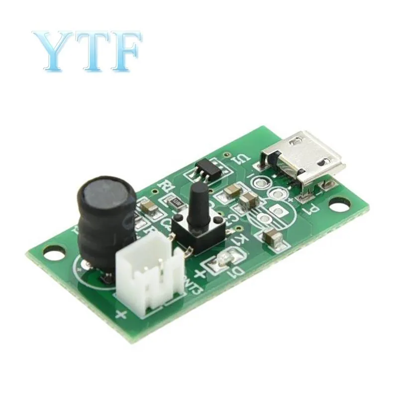 Humidifier USB Spray Module Accessories Atomization Chip Integrated Circuit Drive Circuit Board DIY Incubation Experiment Equipm
