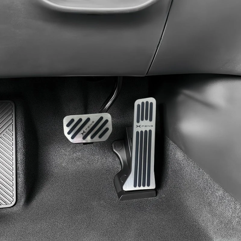 For Xpeng G6 2023-2026 Accelerator brake pedal Interior modification Accelerator brake antiskid Foot pedal Accessories