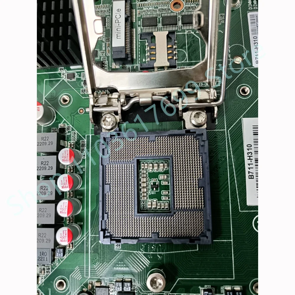 Dual Gigabit NIC H310 multi-serial motherboard B711-H310