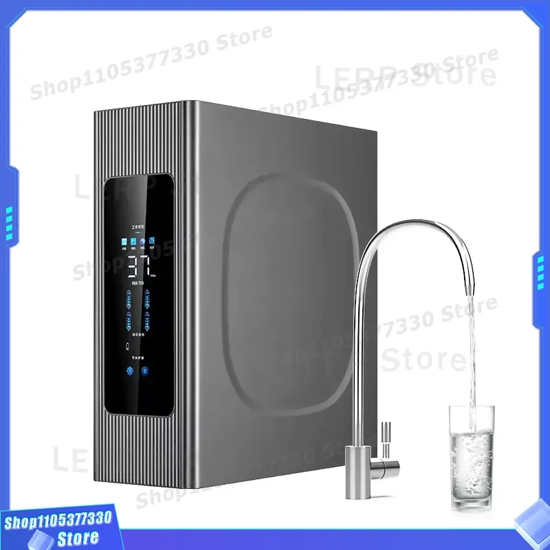 1200 GPD Alkaline Reverse Osmosis Water Purifier Under Sink System Electric Plastic Household Hotel New Design Filter Under