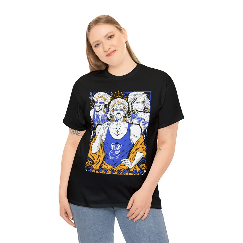 Buda T-Shirt, Record Of Ragnarok Buddha Anime Manga Fan Gift Girl shirt All Size