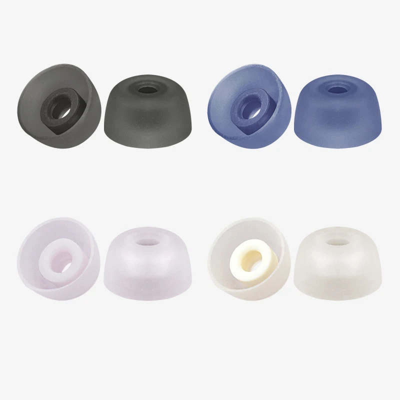 

For Jabra Elite 5 Ear Plug Sets Silicone Earmuffs for Jabra Elite 3 Ear Caps Headphone Accessories