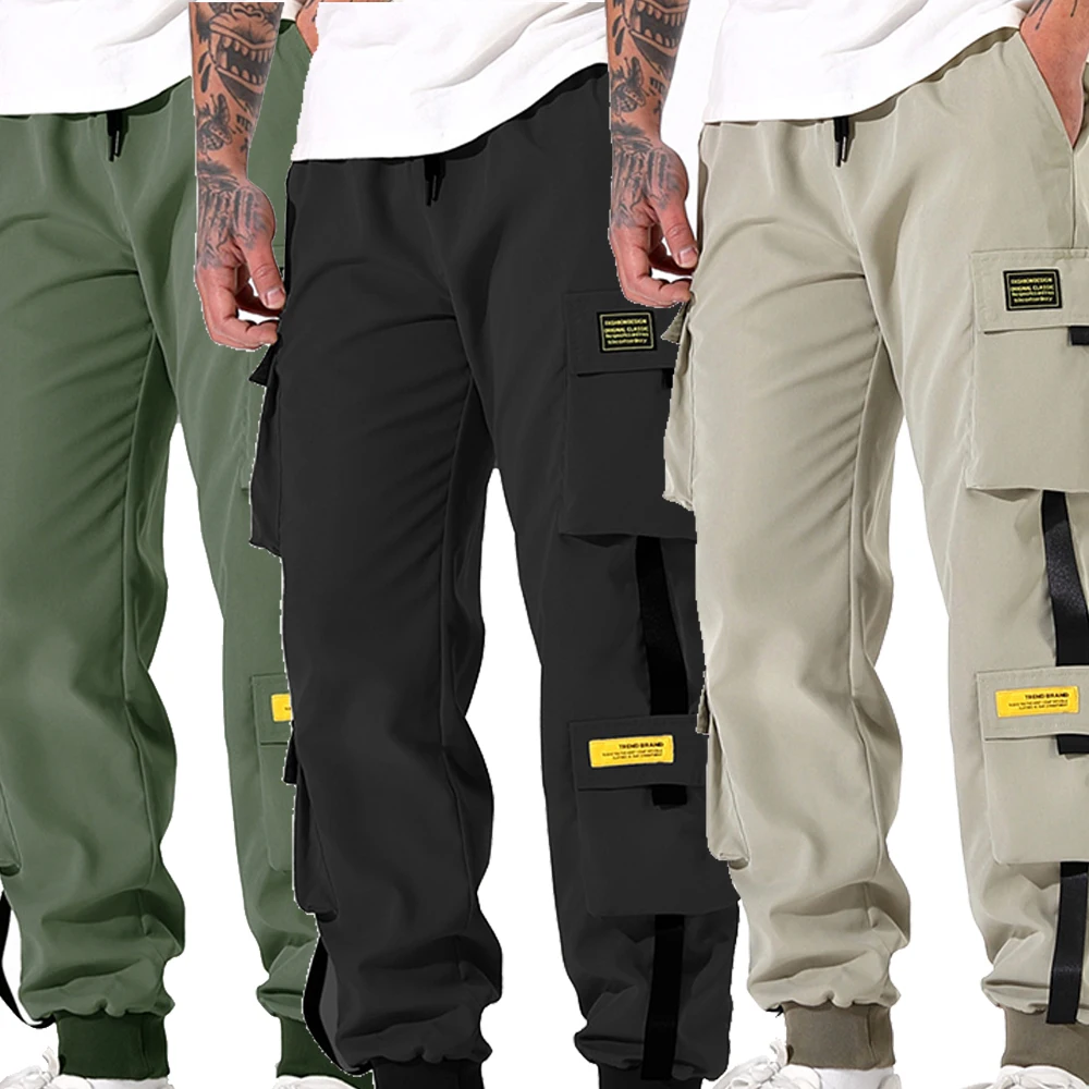 Camo Hiking Pants Tactical Cargo Pants Men  Overalls Outdoor Work Trousers Big Size Hombre Clothing