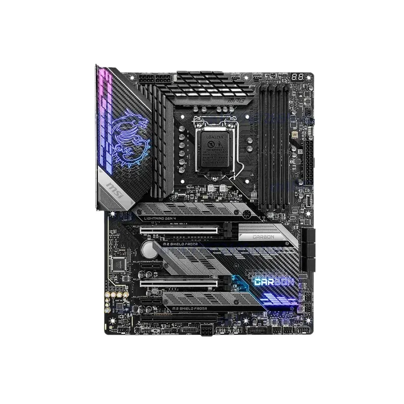 

Для MSI MPG Z590 GAMING CARBON WIFI материнская плата LGA1200 DDR4 128G ATX протестировано нормально