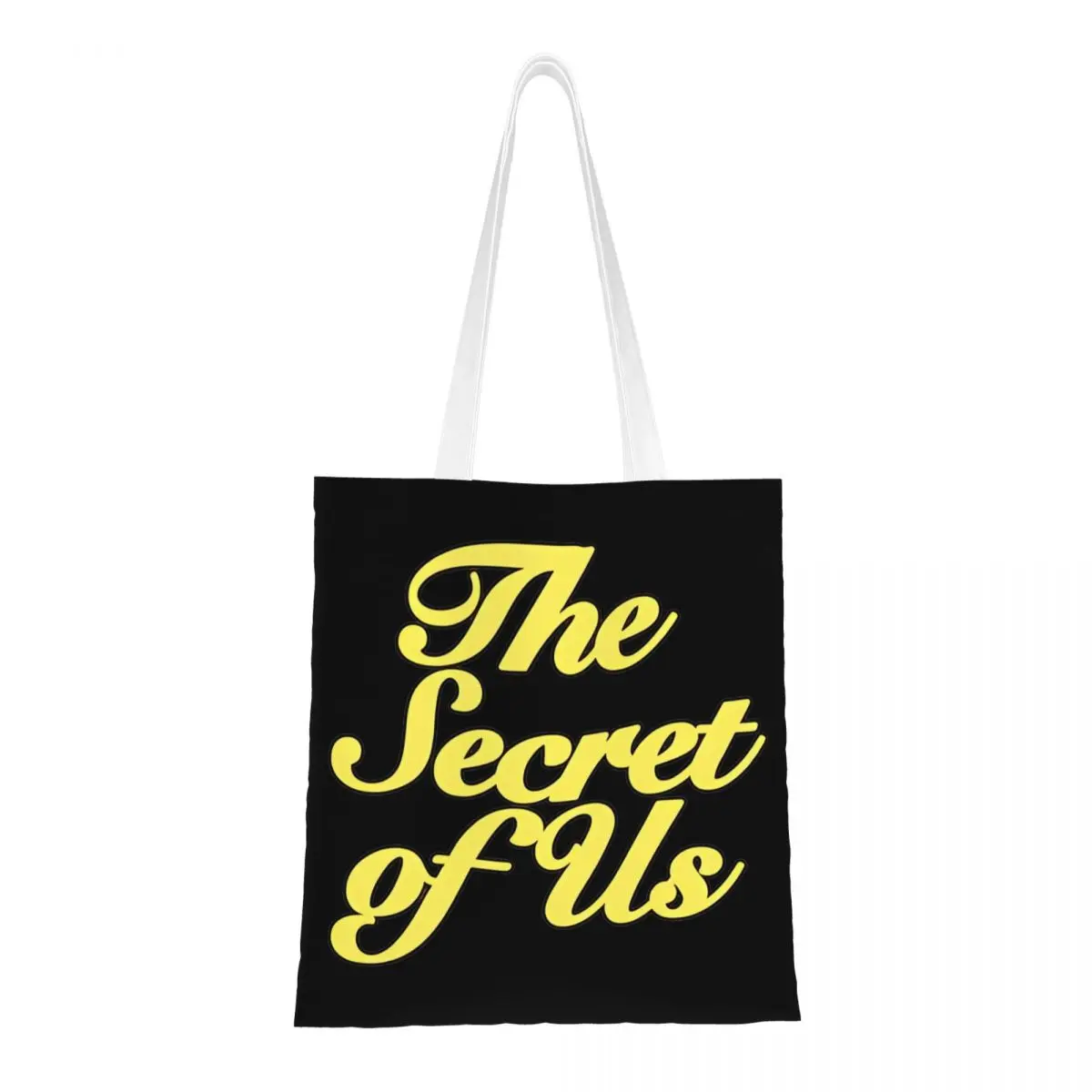 

The Secret Of Us Gracie Abrams Canvas Tote Bag Reusable Large Capacity Casual Bags for Unisex