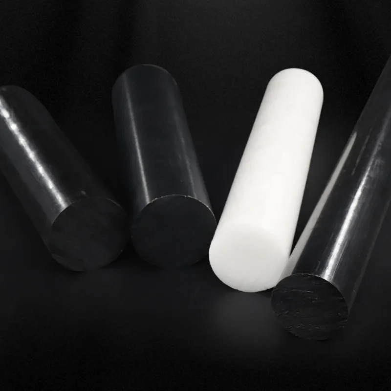 Acetal POM Delrin Rod Round Bar Engineering Plastic Black White