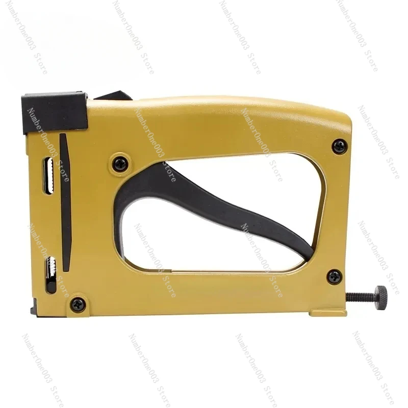 Furniture Interior Decoration Manual Nail Gun Leather Product HM515 Tools with 1000PCS, 5x15MM