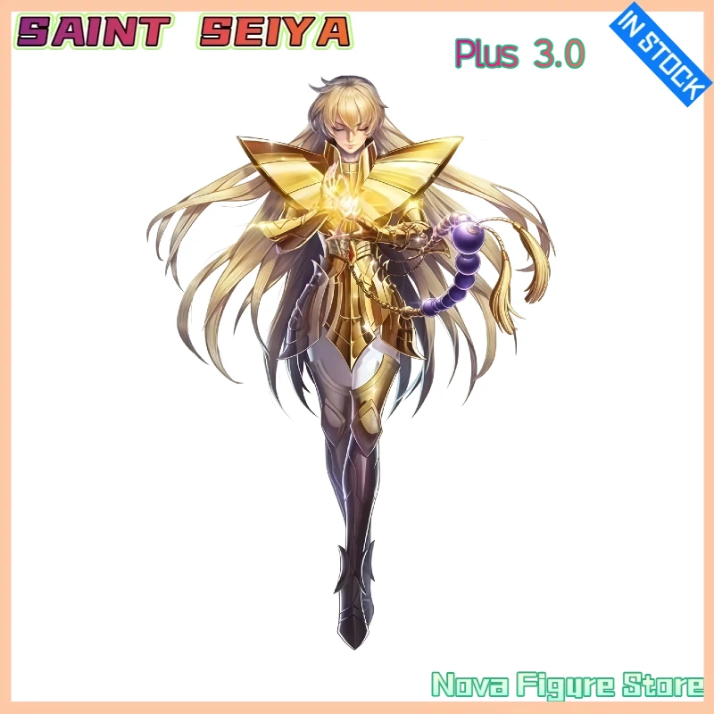 En Stock Saint Seiya MST Saint Cloth Myth Emperor Plus 3.0 EX Figura de Acción de Metal Dorado del Caballero Virgo Shaka, Juguetes y Regalos