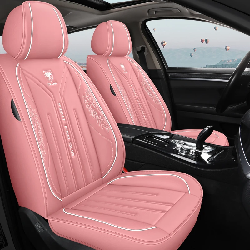 A Set of High Quality Leather Car Seat Covers For Great Wall M4 Haval H6 Coupe H5H3H2M2 New Dazzling Auto Accessories Protector