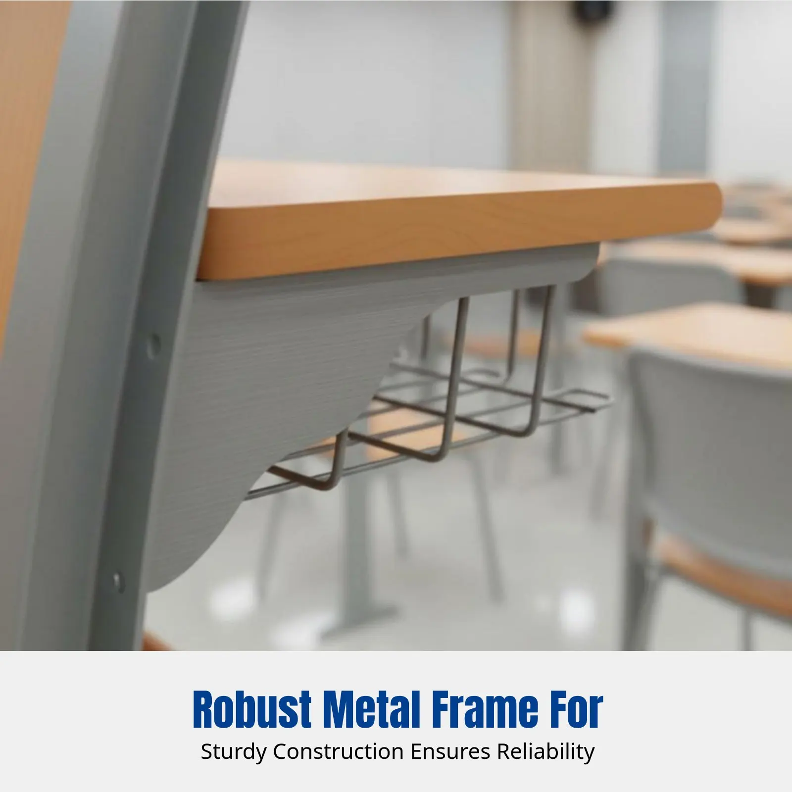 fixed-row-chair-for-auditorium-school-tiered-classroom-seating-aluminum-alloy-leg-modern-design