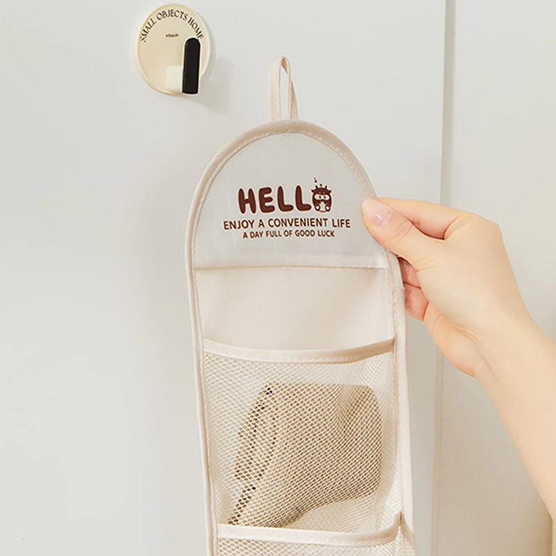 Underwear Storage Bag Behind The Door Hanging Bag For Panties Socks Storage Bag Wardrobe Organizer Underwear Organizer