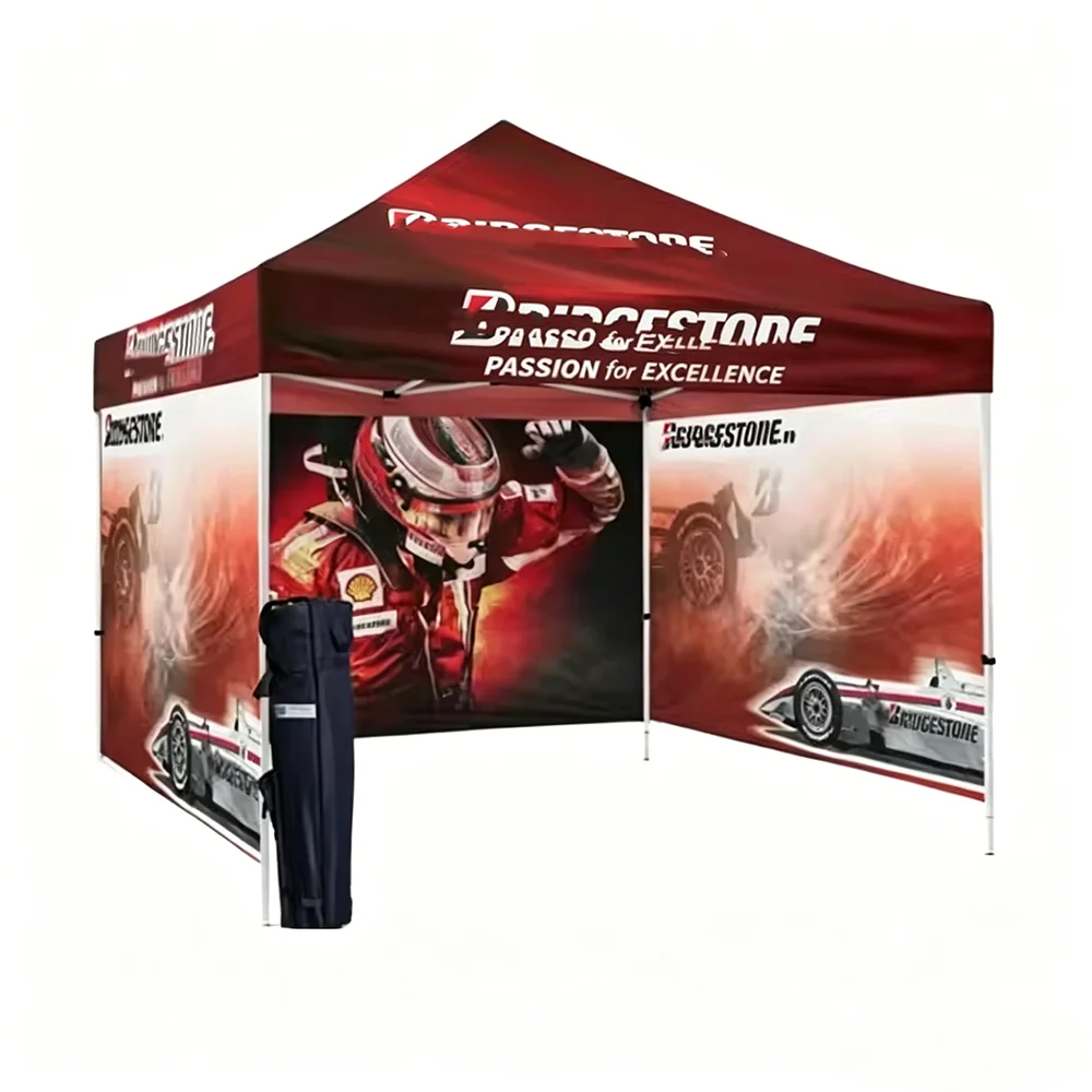 

10x10 FT Pop up Canopy Tents for Events Sidewalls Customizable Advertising Promotional Exhibition Independence Day Promotion