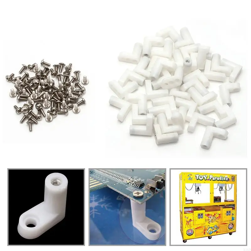 K3KD High Quality L Type Pcb Feet with Screw for Jamma Game Pcb Board Mounting Feet