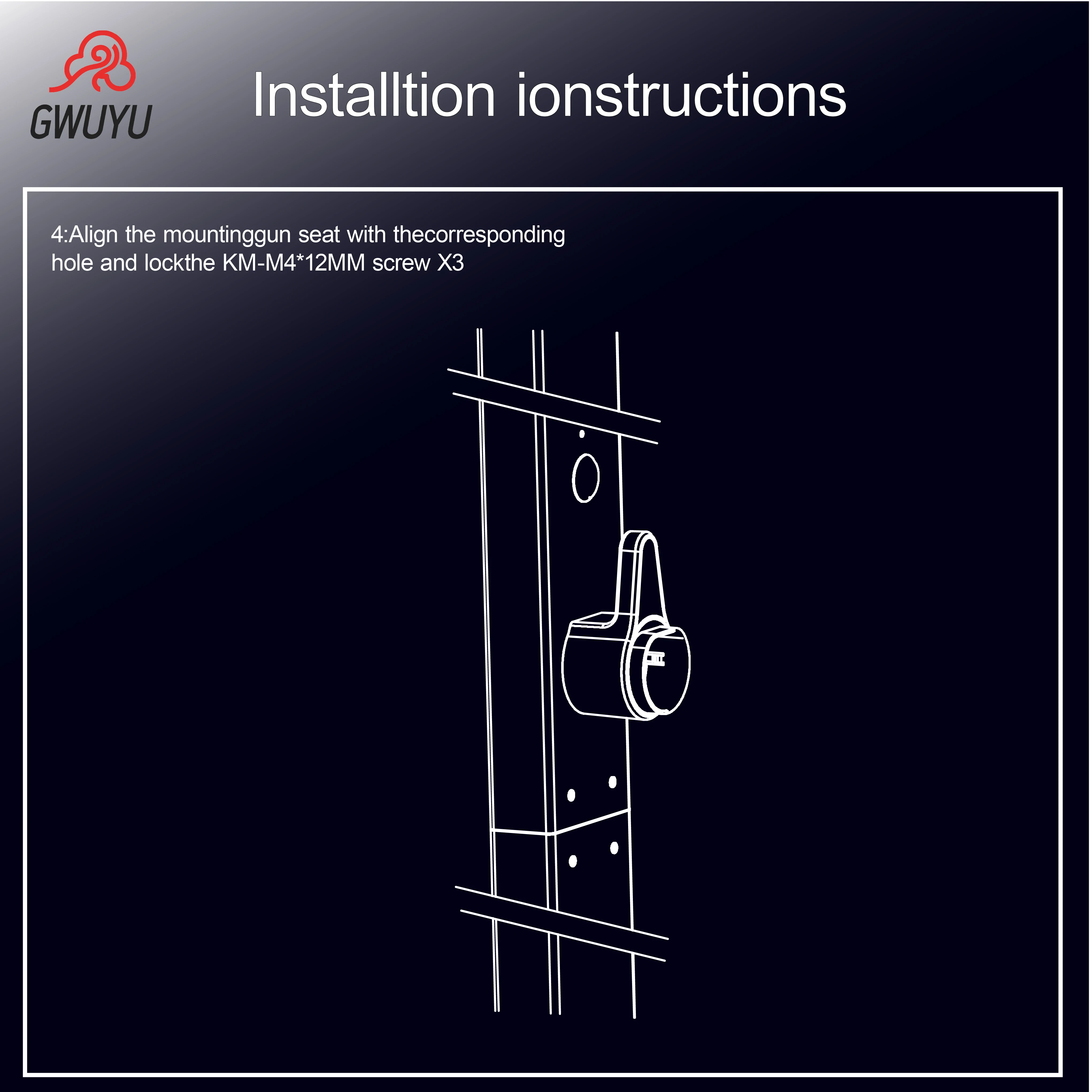 GWUYU سبائك الألومنيوم محطة شحن السيارة الكهربائية كومة آخر تستقيم آخر 1 متر الحائط لشحن السيارة الكهربائية