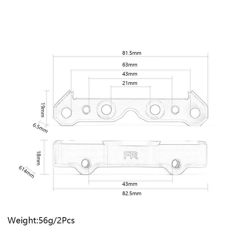 # ARA 330555   Soporte de brazo inferior de suspensión para RC 1/5 ARRMA Kraton Outcast # ARA5210 # ARA5810