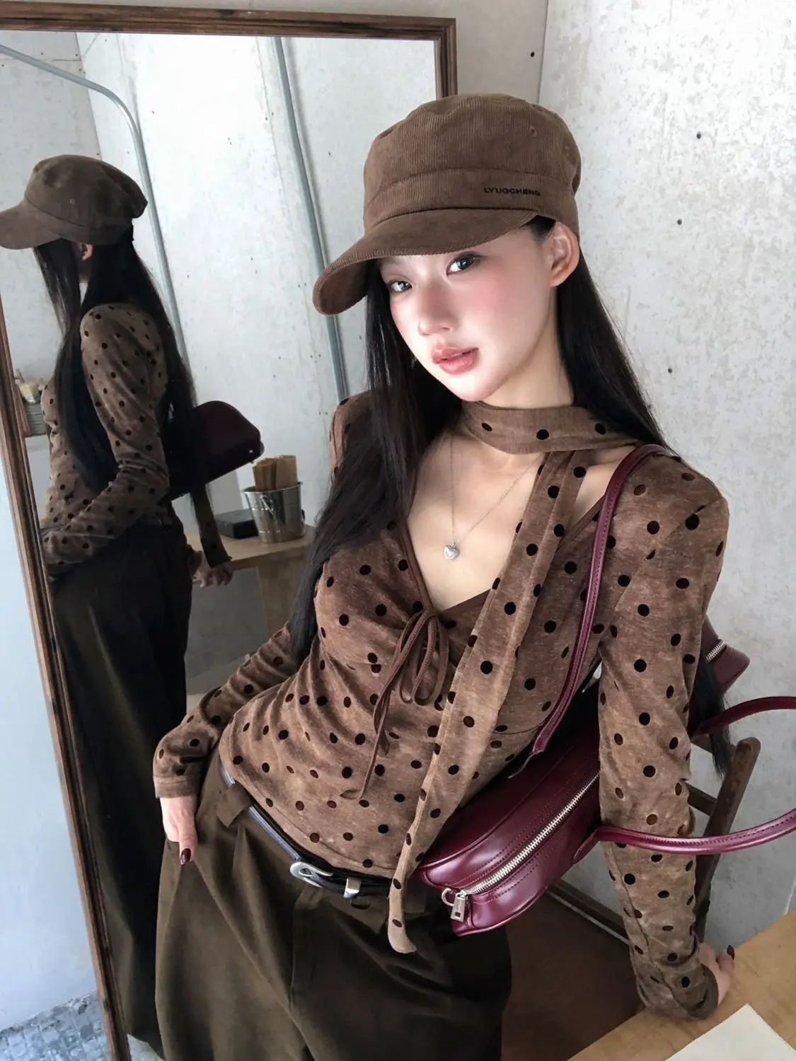 

Футболка в стиле Харадзюку, панк, гранж, женская, готическая, Y2K, винтажная, с длинным рукавом, укороченная, повседневная, облегающая, уличная одежда, хип-хоп, ретро-футболка