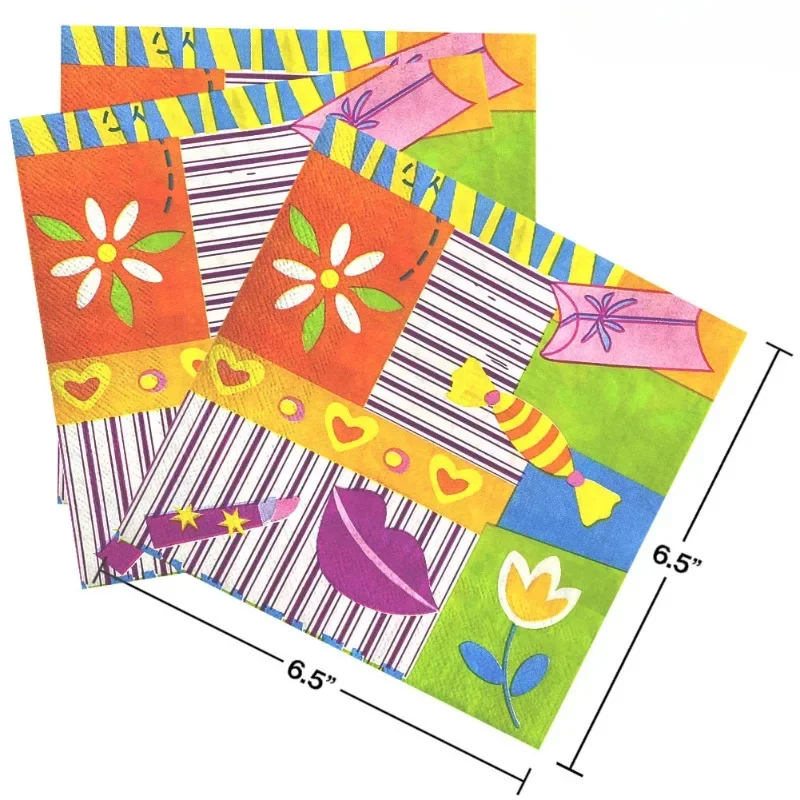 Papel de seda de 2 capas para decoración de fiesta, pintalabios, estampado de labios y dulces, manteles individuales, precio especial bajo, 10/20