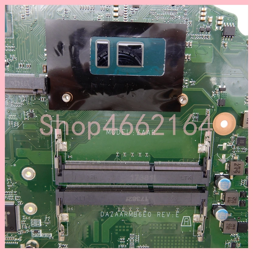 Imagem -04 - Placa-mãe Portátil para Acer Aspire E5576g E5-576 Notebook Mainboard Testado ok Cpu Uma V2g Cpu i3 i5 i7 Gpu Dazaarmb6e0