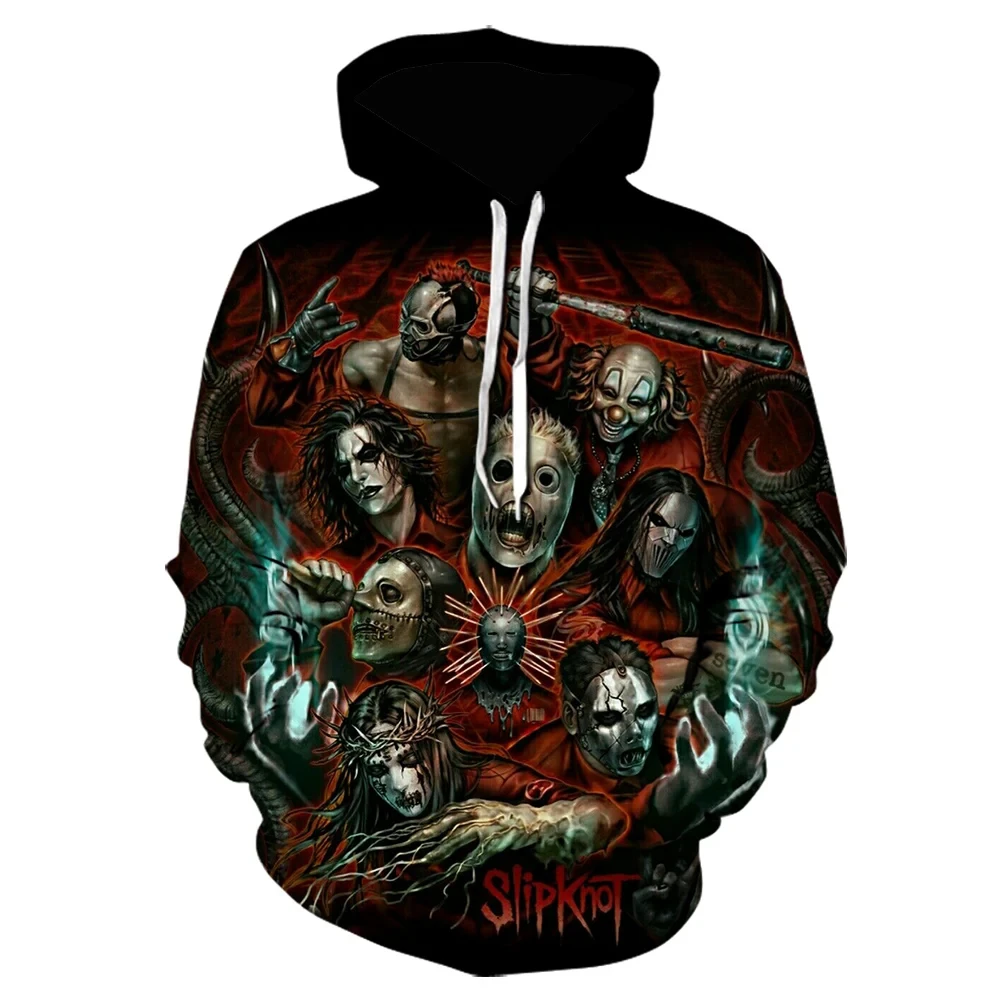 New 3D Printed Horror Movie Chucky Men Women Black Hoodies Sweatshirts kids Pullover Long Sleeve Oversized woman Tracksuit