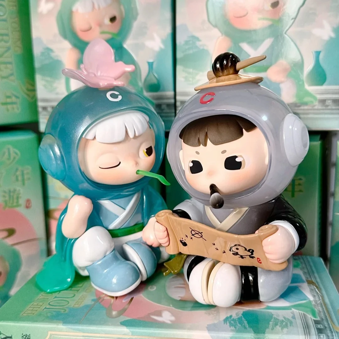 Cimmy The Young Journey Series 150% Blind Box Mystery Box Poppen Collectible Model Trendy Speelgoed Ornament Verjaardag Verrassingscadeau