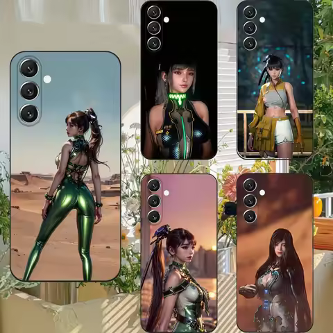 Game Stellar Blade Phone Case For Samsung S25,S24,S21,S22,S23,S30,Ultra,S20,Plus,Fe,Lite,Note,10,9,5G Black Cover