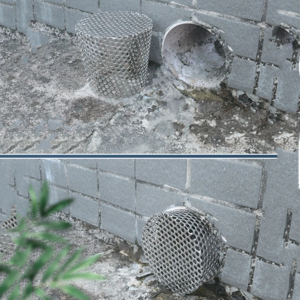 Anti Blocking Gutter Guards Stainless Steel Circular Shape Drainage Filter Plug Anti Insect Bird Protectors