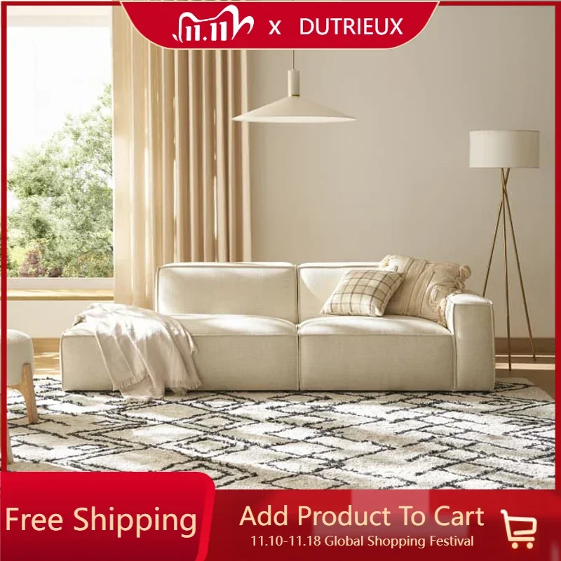 

Cozy Unique Living Room Sofas Soft New Arrival White Luxury Modern Lazy Sofa Floor Nordic Balcony Divani Da Soggiorno Furniture