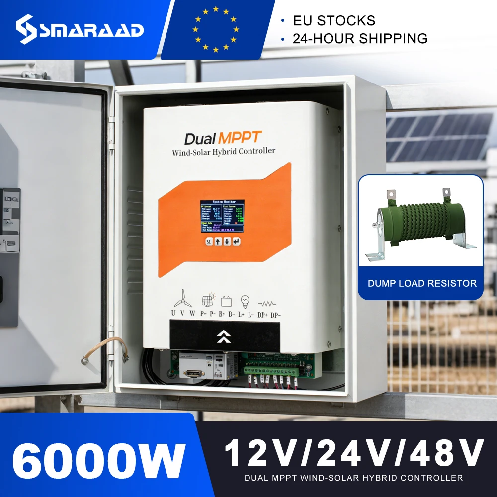 US PL จัดส่งระบบไฮบริดพลังงานล - Wind Solar Hybrid Kit บทวิจารณ์และราคา