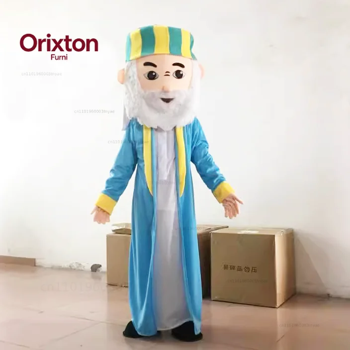 Christmas-style Arabic mascot costumes are perfect for cartoon character comedy shows and corporate events