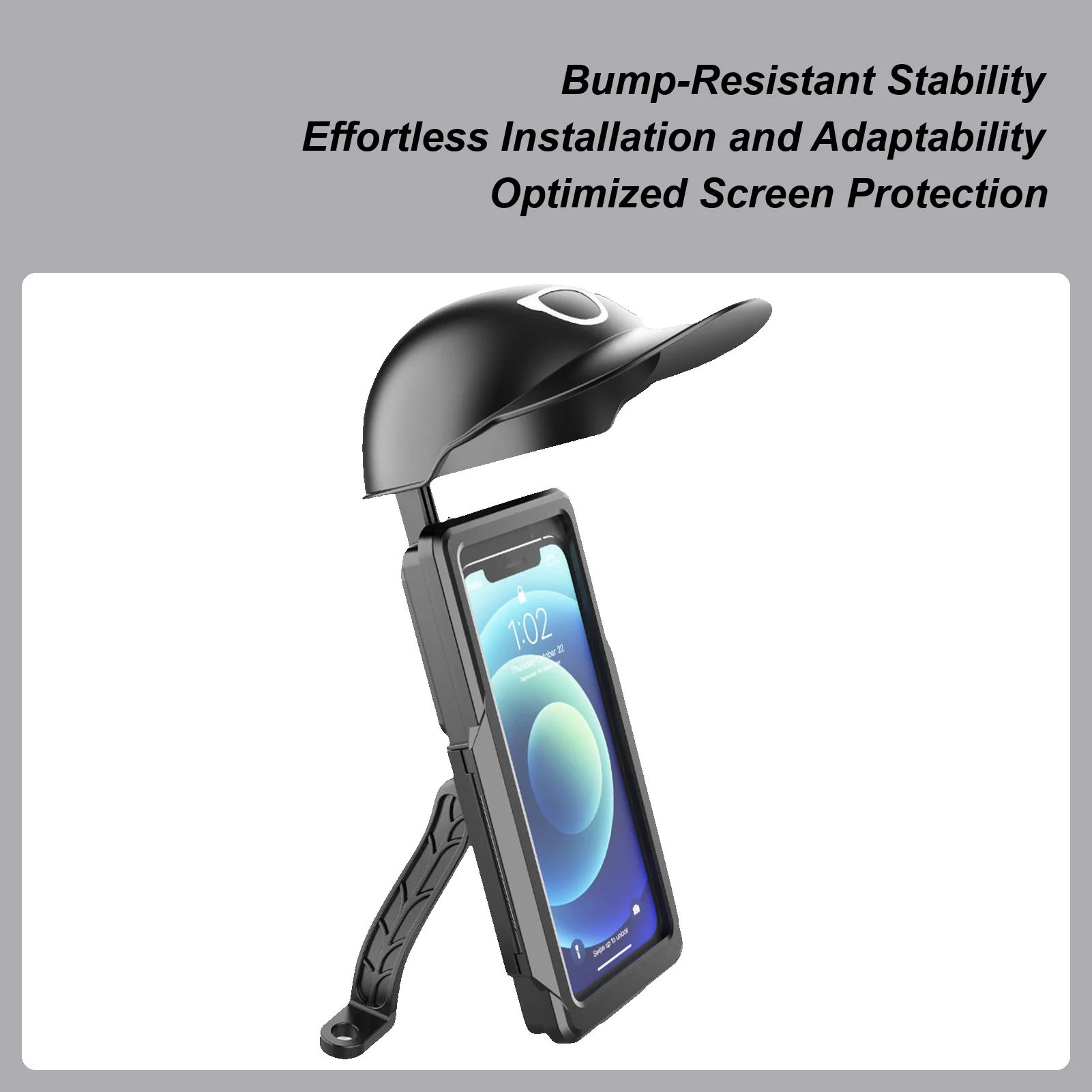 

Держатель для телефона на скутере, кронштейн для шляпы от солнца для езды на велосипеде, подставка для мобильного телефона для женщин и мужчин, езда на мотоцикле, велосипеде, скутеры