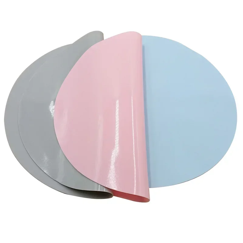 Anti-Slip Silicone Round Shaped Mat For Bowl Drinking Fountain Spill-proof Feeder Cat Dog Feeding Accessories Pet Supplies