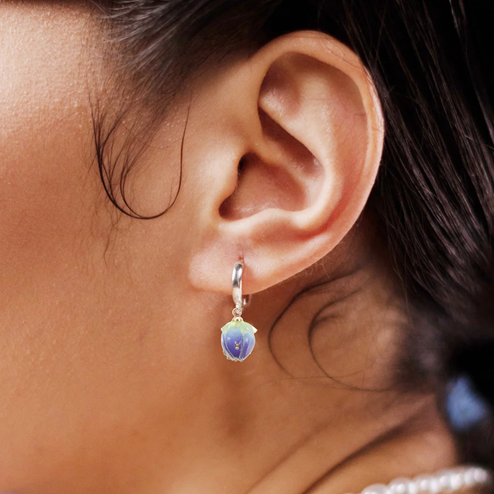 

20pcs Resin Earrings Pendant Lightweight Blue DIY Necklace Bracelet Material Style 5 Jewelry Making Accessories Adorable H made