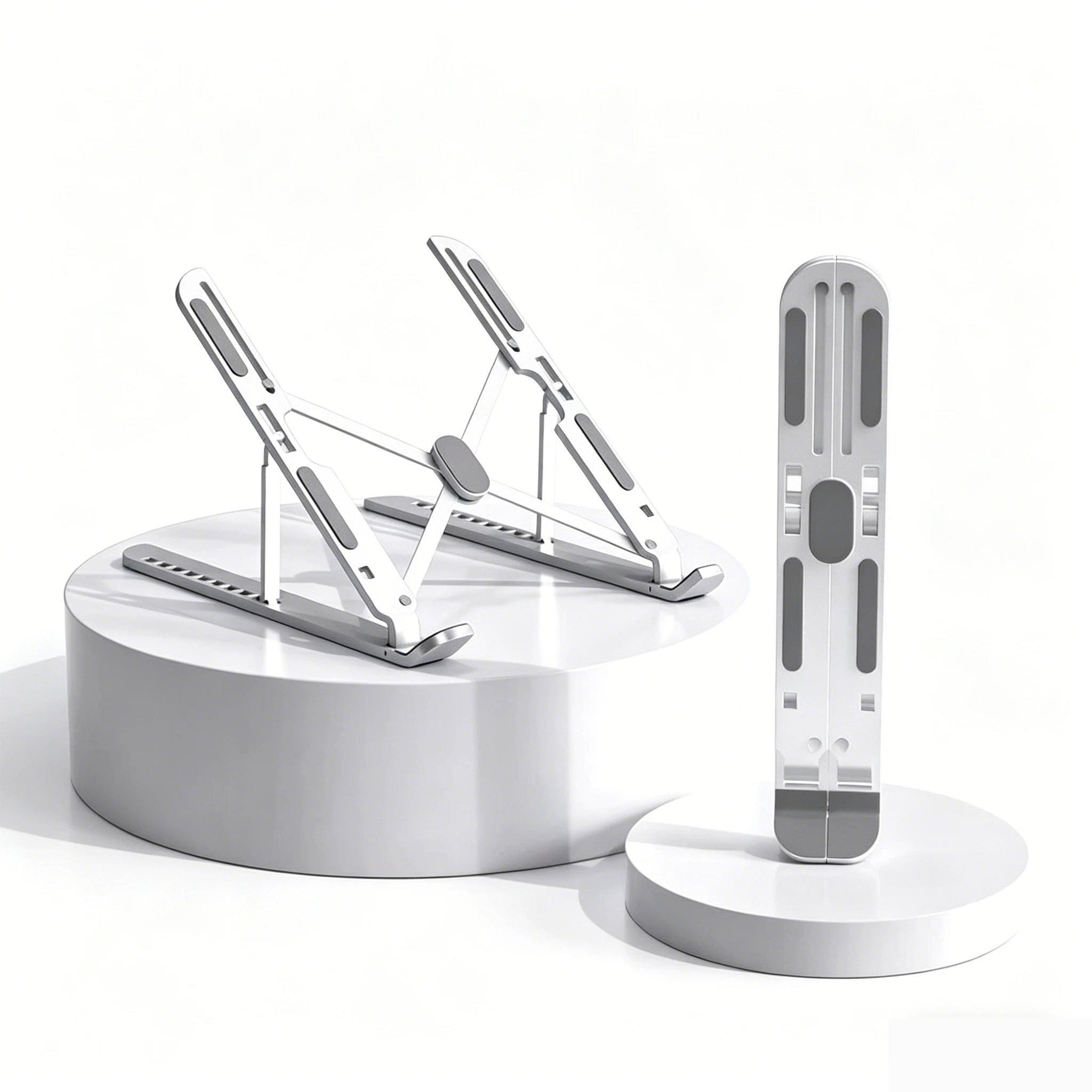 Soporte para Laptop para Juegos, Enfriador de Aluminio Portátil, Altura Ajustable, Ergonómico, para Oficina y Estudio