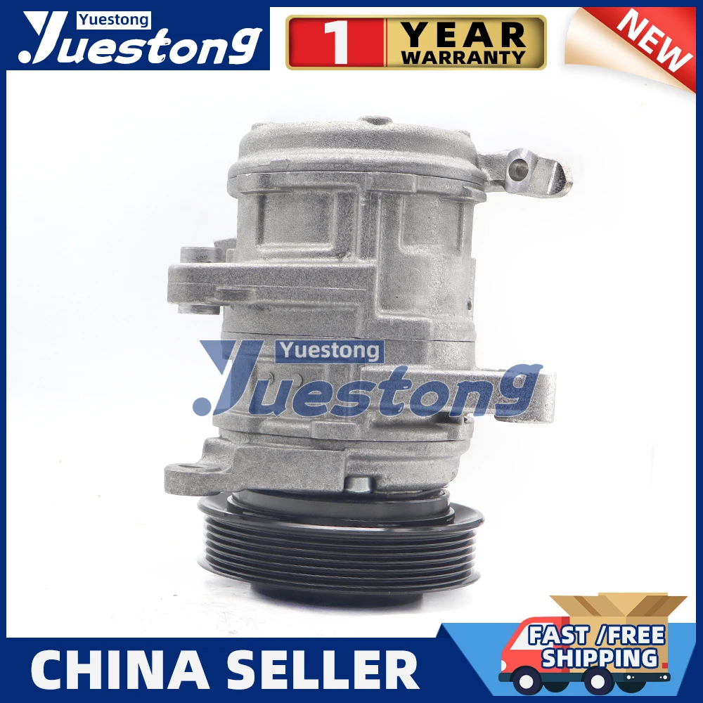 A/C Compressor for 99-04 Jeep Grand Cherokee II WJ WG 4.7 V8 RL116810AA 55115907AB 55116810AA 55116906AA 447220-7021 10345890