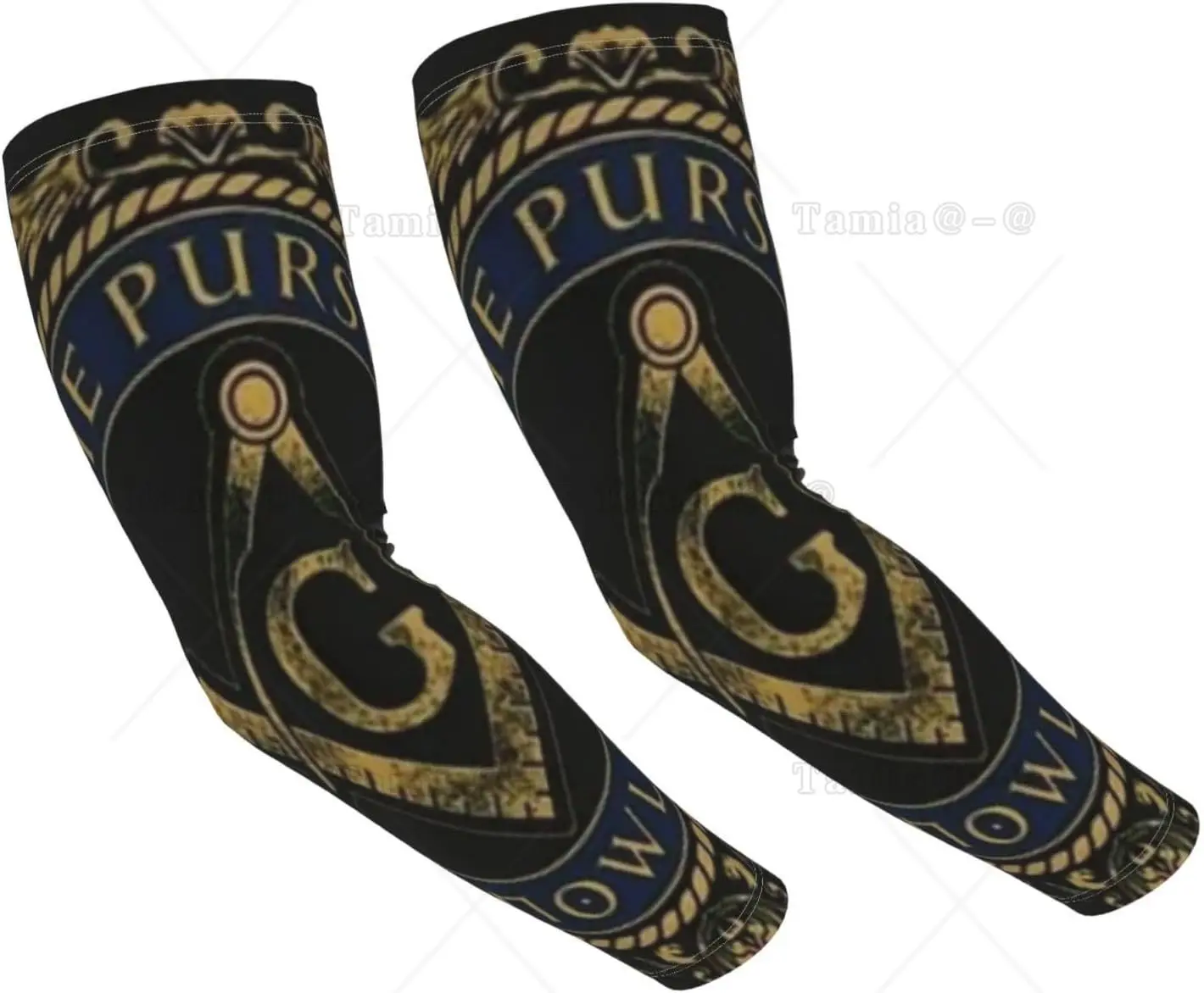 Masonic Art  Arm Sleeves Uv Protection Sun Unisex Sport Ice Silk Sleeves