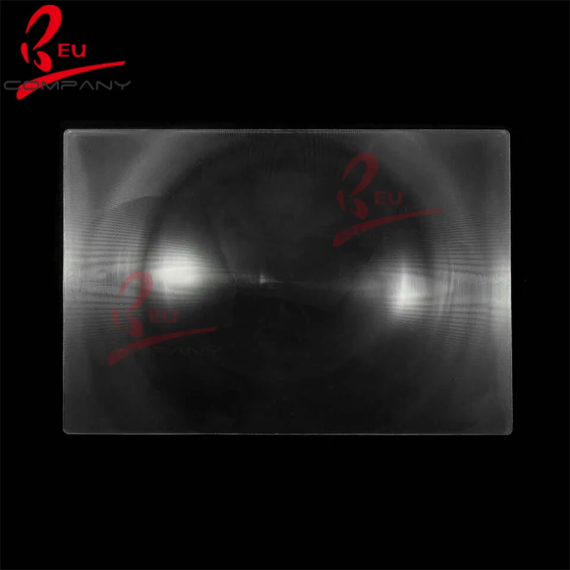 custom lens rectangle optical PMMA fresnel lens with HD fine groove pitch for 88x52mm professional diy projector kit lens