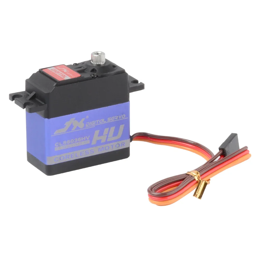 4PCS JX CLS6036HV 60g 36kg Coreless Metal Gear Digital Servo for RC Helicopter Spare Parts